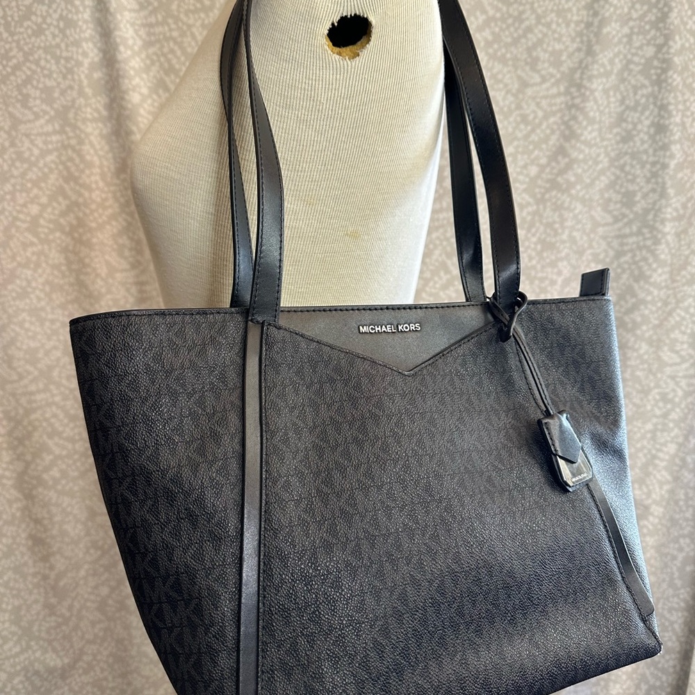 Whitney Large Logo Tote Bag Michael Kors - Picture 7 of 10